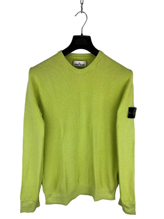 Maglione verde lime Stone Island - Taglia L