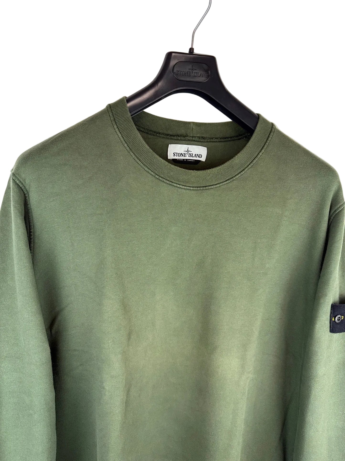 Felpa verde Stone Island - Taglia XXL