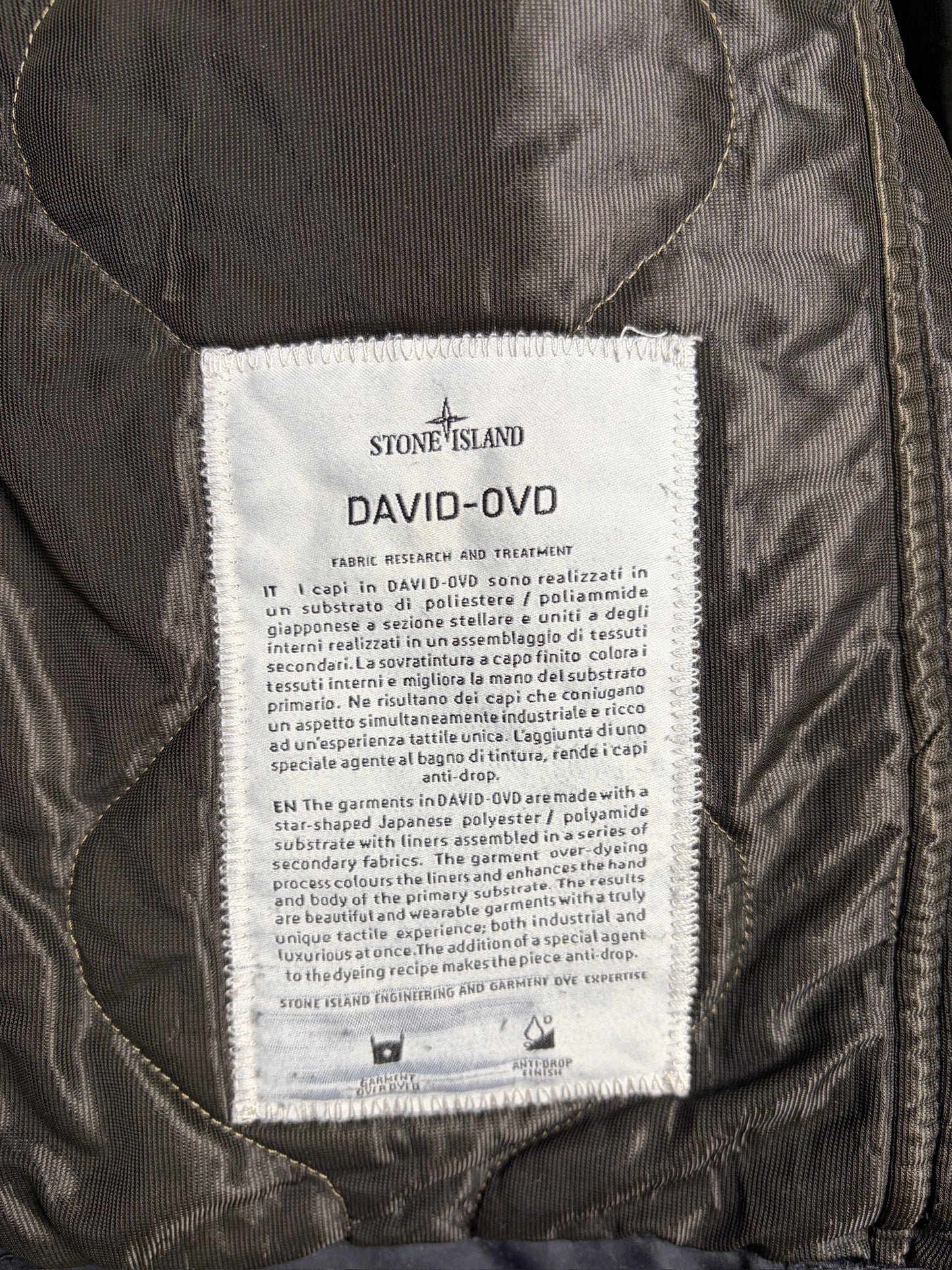 Giacca Vintage David-OVD Stone Island - Taglia L