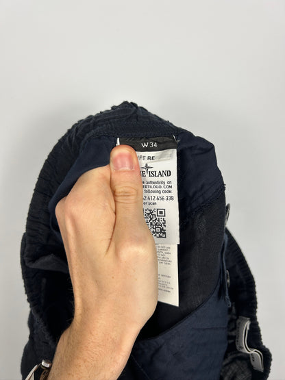 Pantaloncini di tuta neri Stone Island - Taglia W34