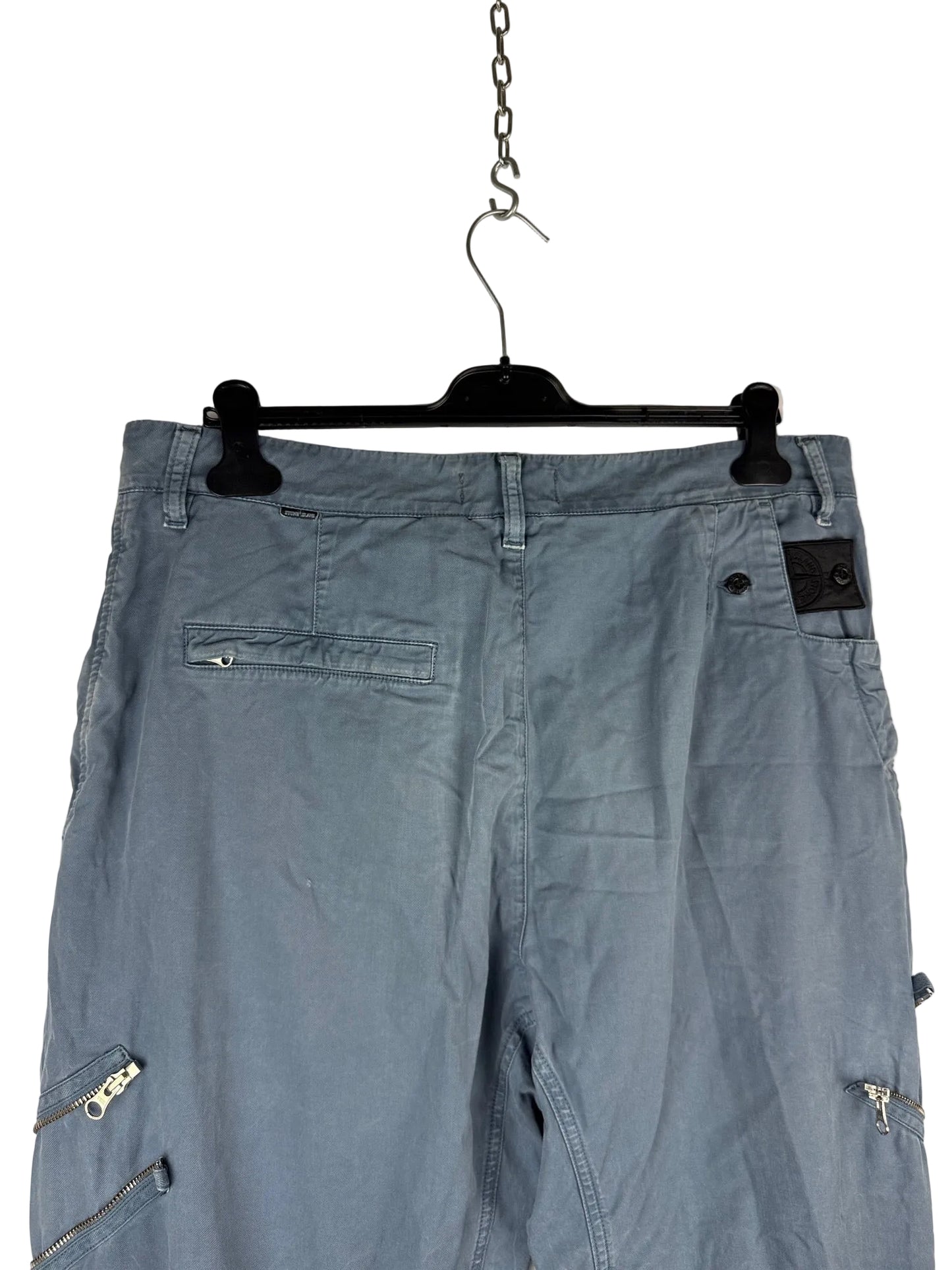 Pantaloni cargo azzurri Stone Island - Taglia W32