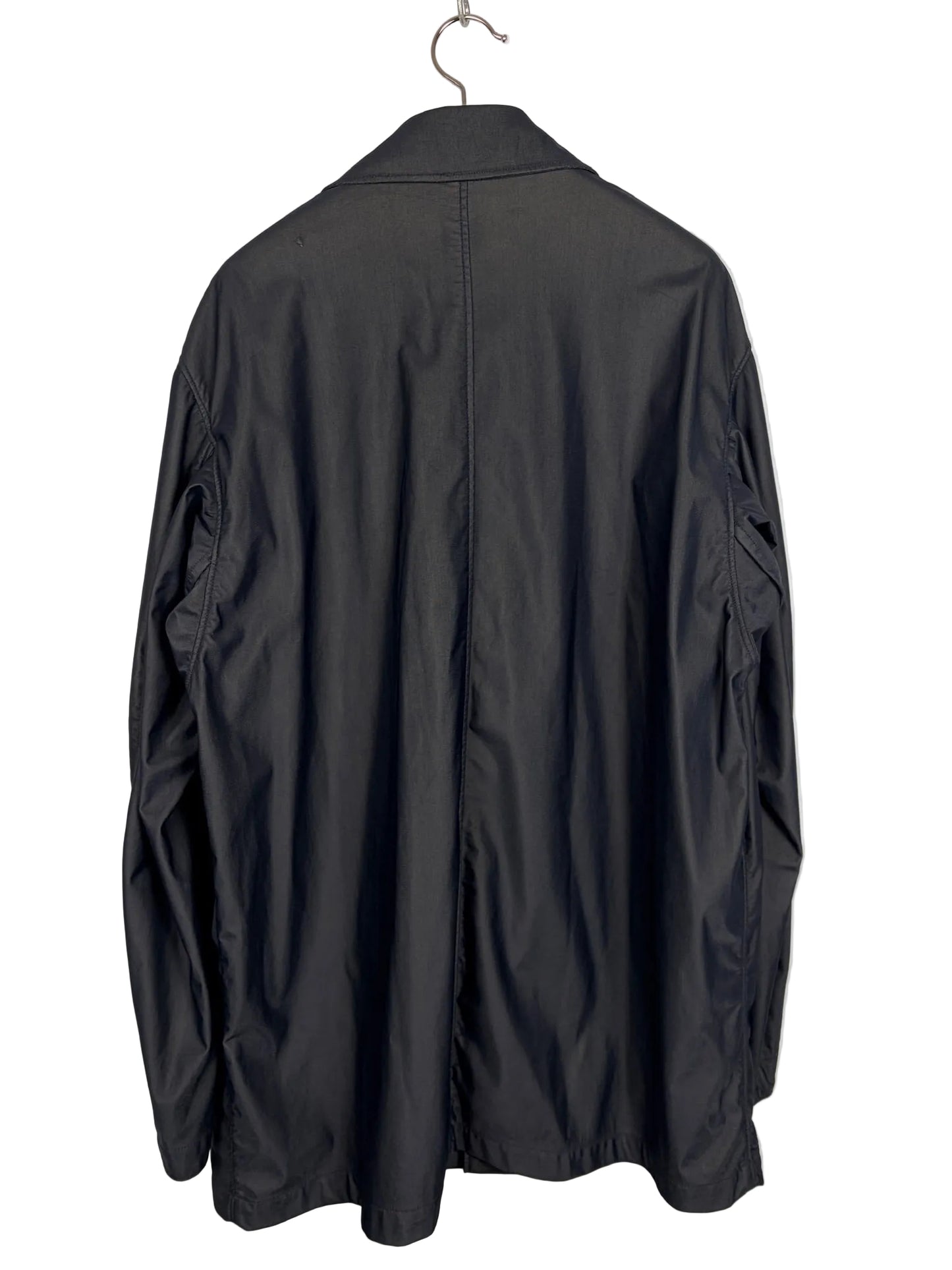Giacca Vintage nera con chiusura a zip e bottoni Stone Island - Taglia XL