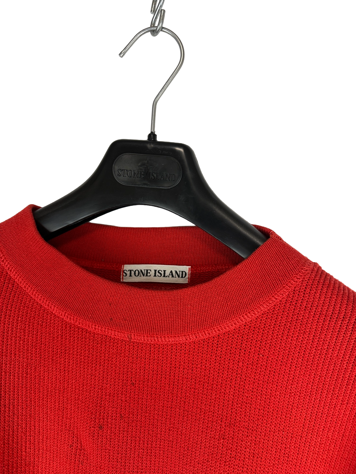 Maglione rosso Vintage Stone Island - Taglia L