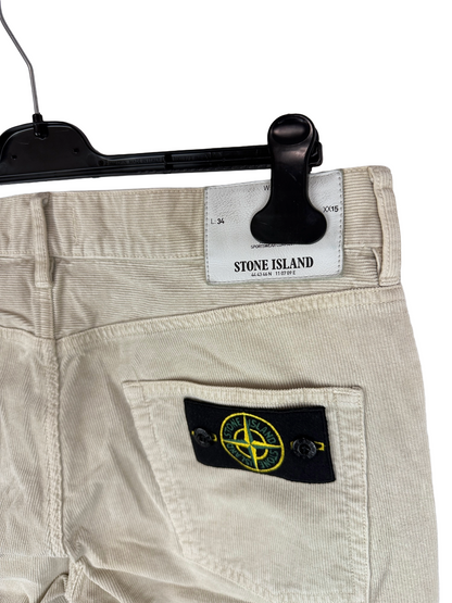 Jeans beige Stone Island - Taglia W33