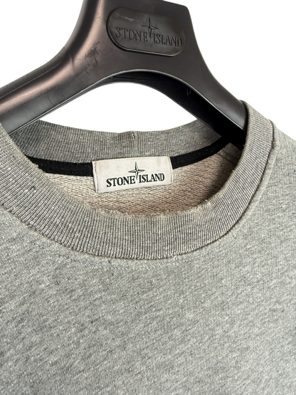 Felpa grigia con taschino sul petto Stone Island - Taglia L