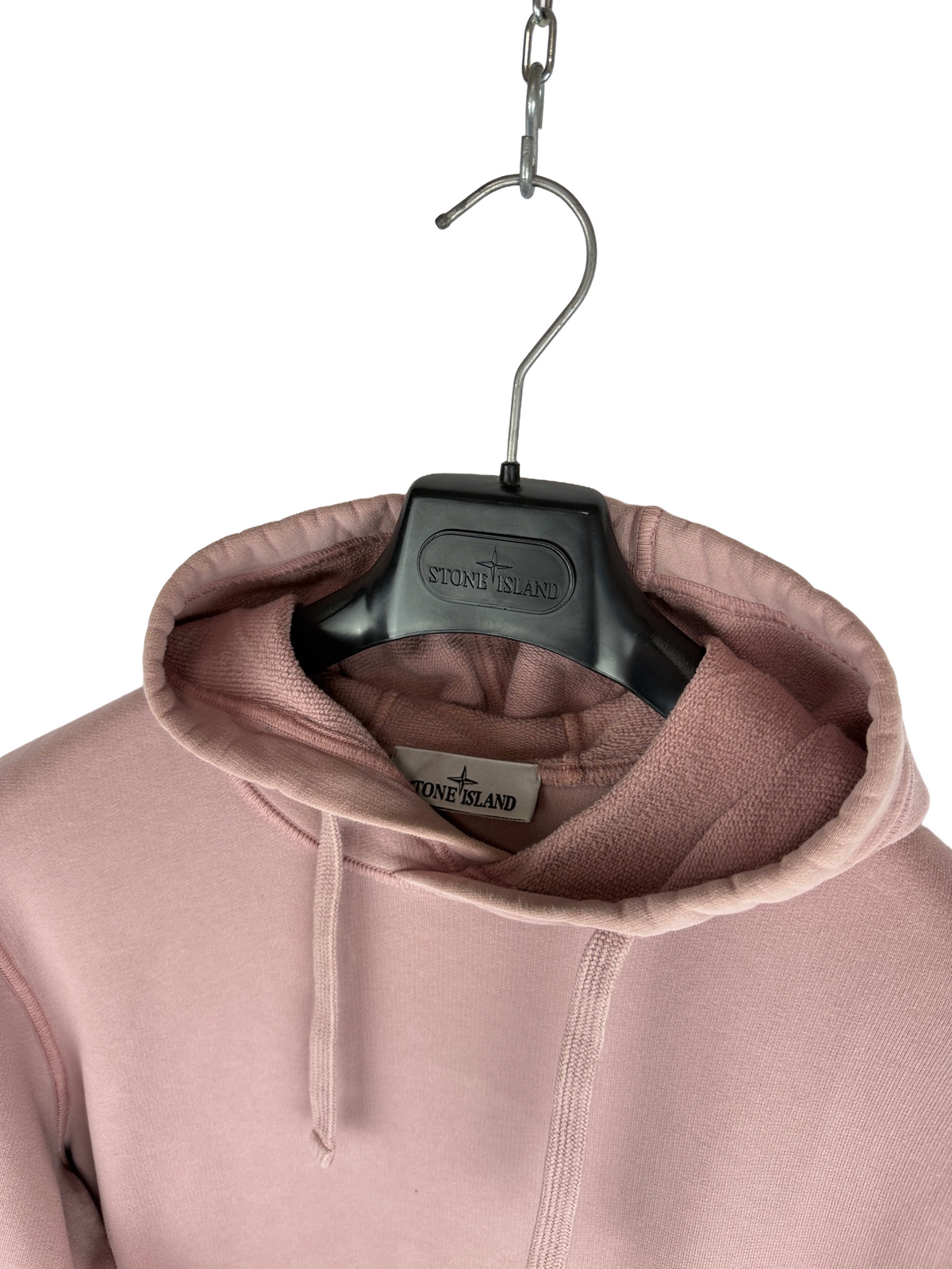 Felpa rosa con cappuccio Stone Island - Taglia M - foto 4