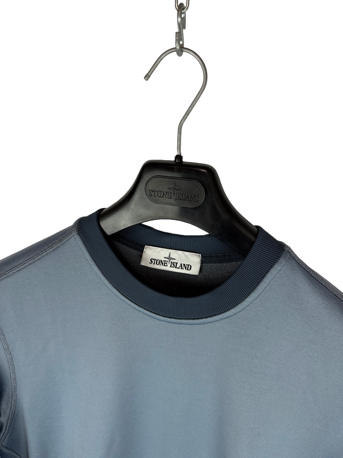 Felpa tecnica blu Stone Island - Taglia S - foto 4