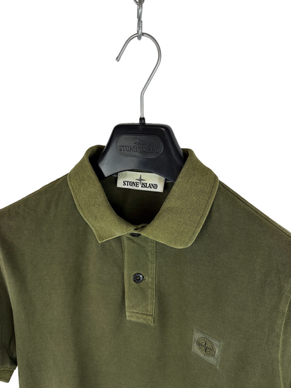 Polo verde Stone Island - Taglia M