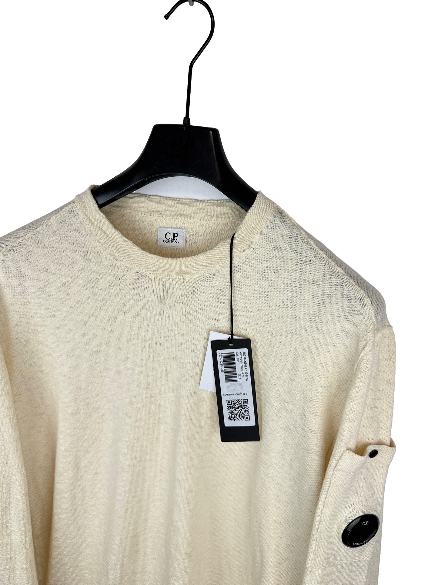 Maglione bianco-panna C.P. Company (nuovo con cartellino) - Taglia L