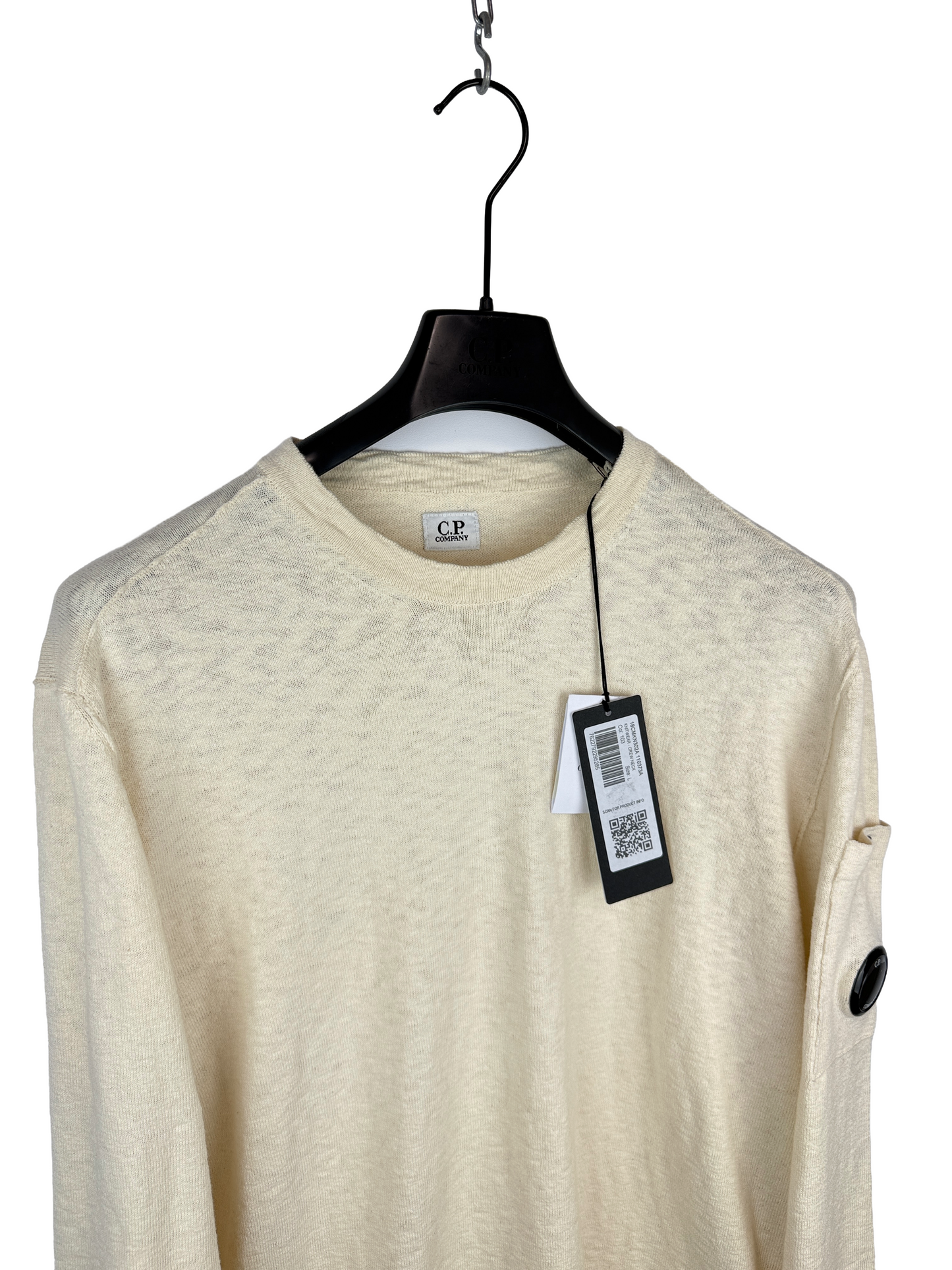 Maglione bianco-panna C.P. Company (nuovo con cartellino) - Taglia L