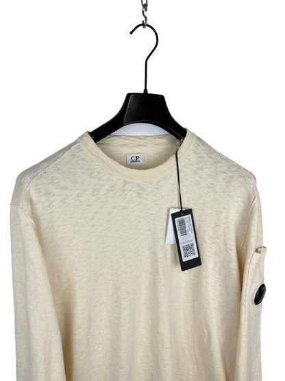 Maglione bianco-panna C.P. Company (nuovo con cartellino) - Taglia L