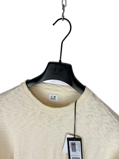 Maglione bianco-panna C.P. Company (nuovo con cartellino) - Taglia L