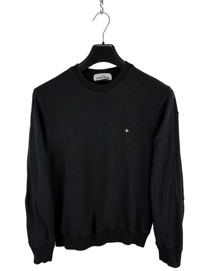 Felpa nera Stellina Stone Island - Taglia M