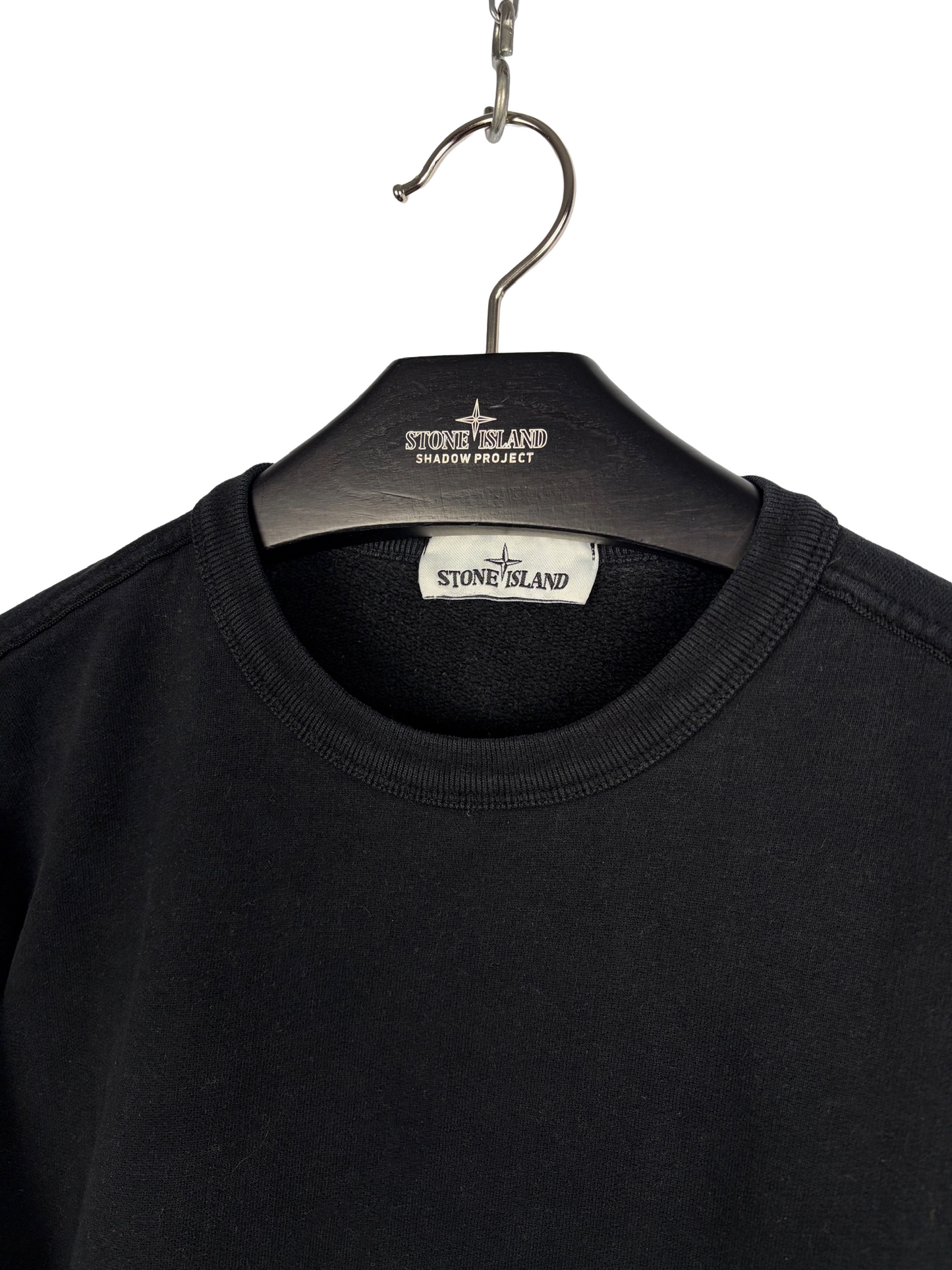 Felpa nera Stone Island - Taglia M