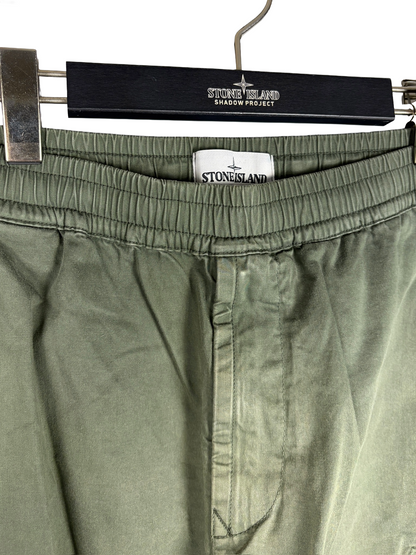 Pantaloni cargo verdi Stone Island - Taglia W32