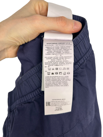Convertible blue Stone Island cargo pants – Size W31