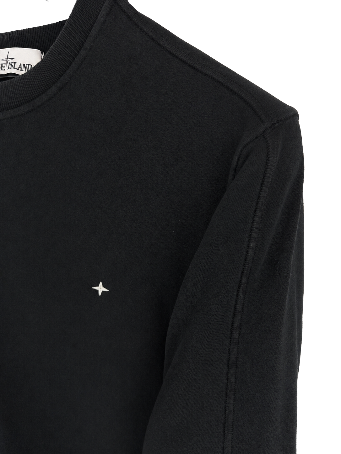 Felpa nera Stellina Stone Island - Taglia M