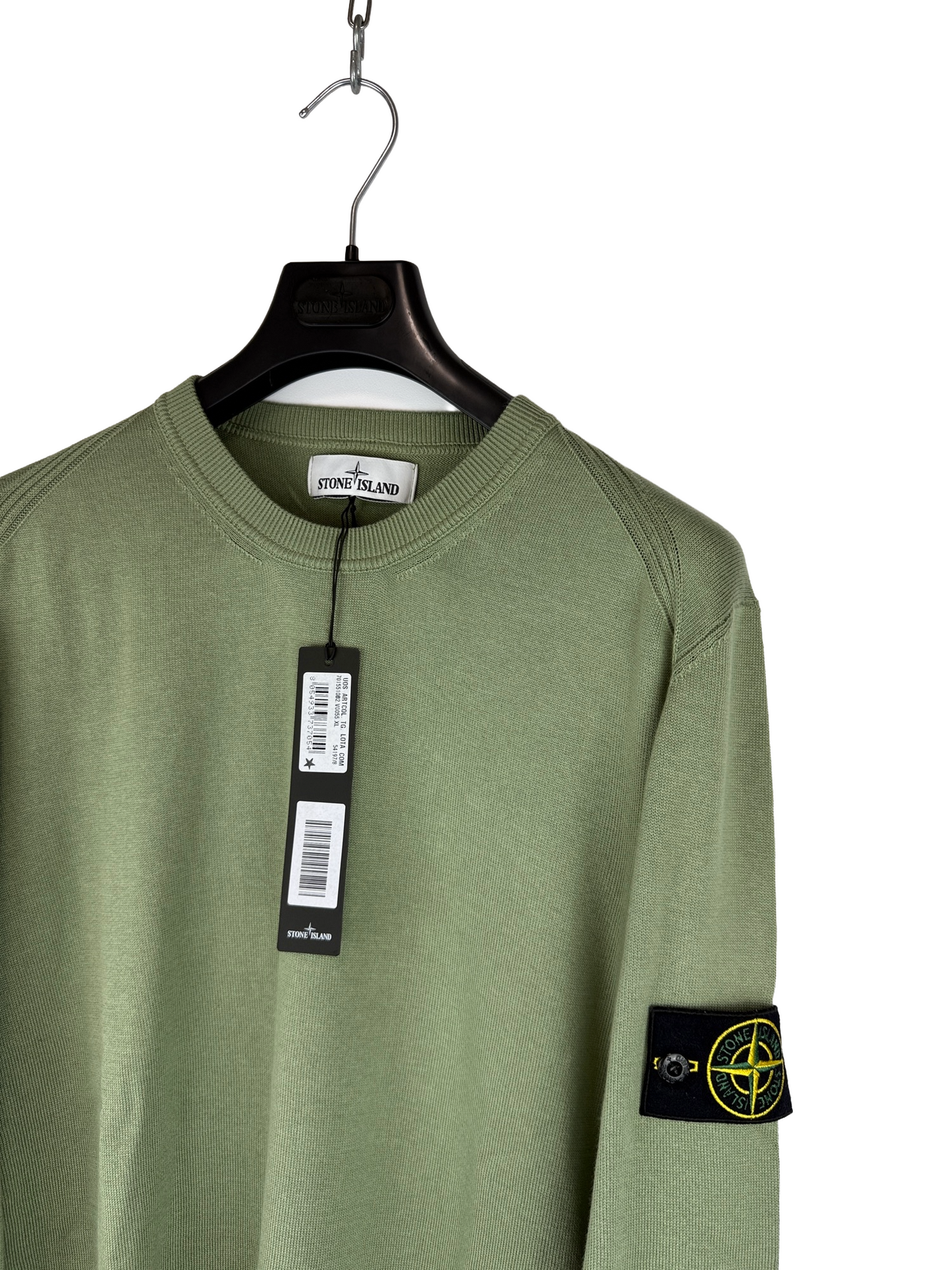 Maglione verde Stone Island (nuovo con cartellino) - Taglia XL