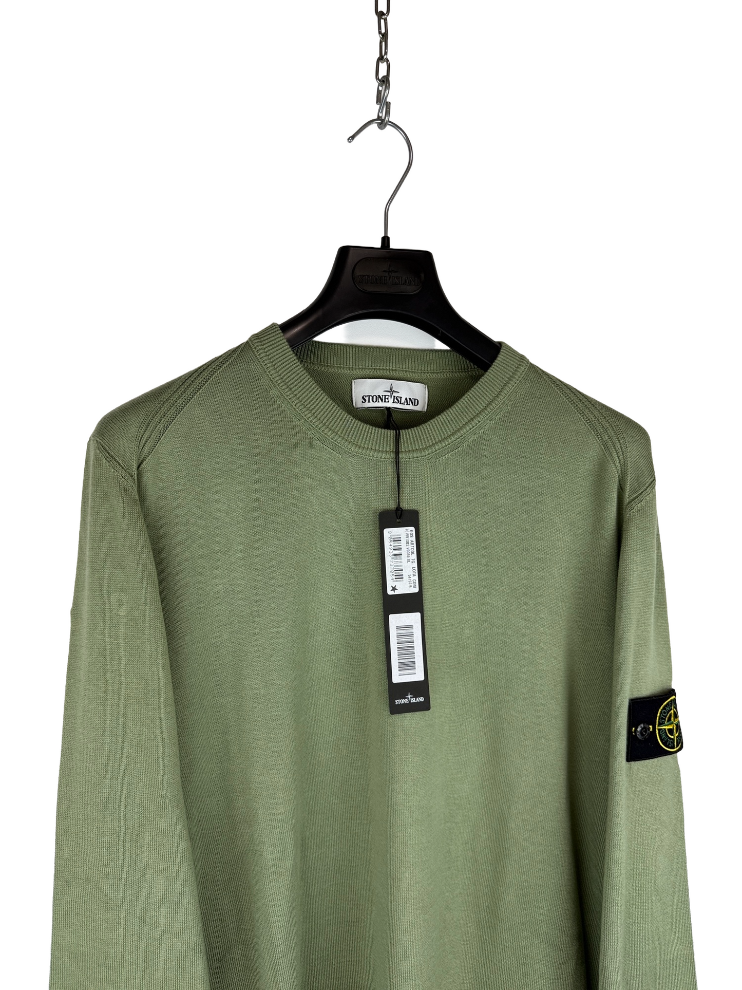 Maglione verde Stone Island (nuovo con cartellino) - Taglia XL