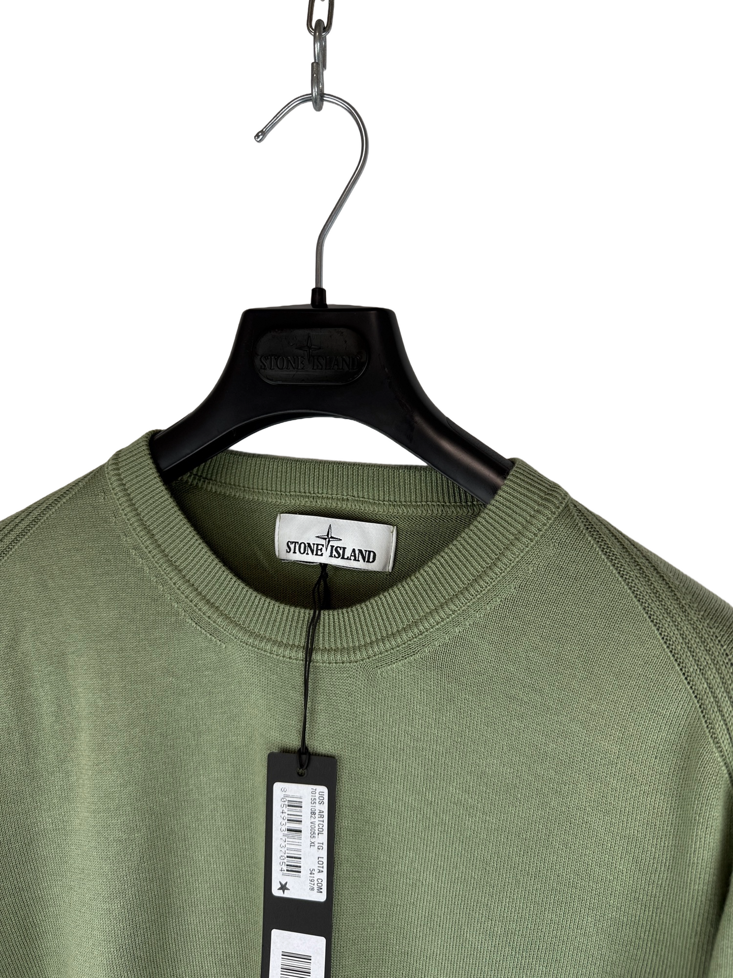 Maglione verde Stone Island (nuovo con cartellino) - Taglia XL