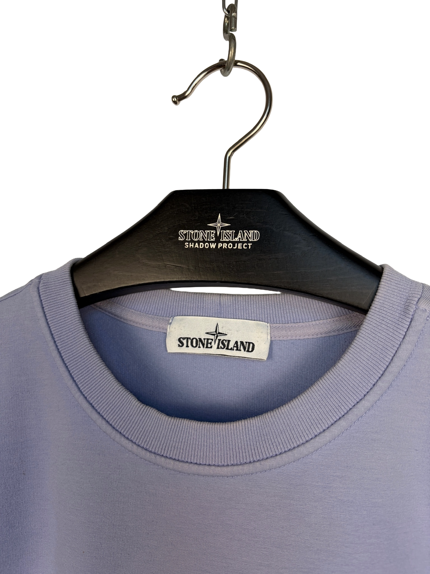 Felpa lilla Stone Island - Taglia L
