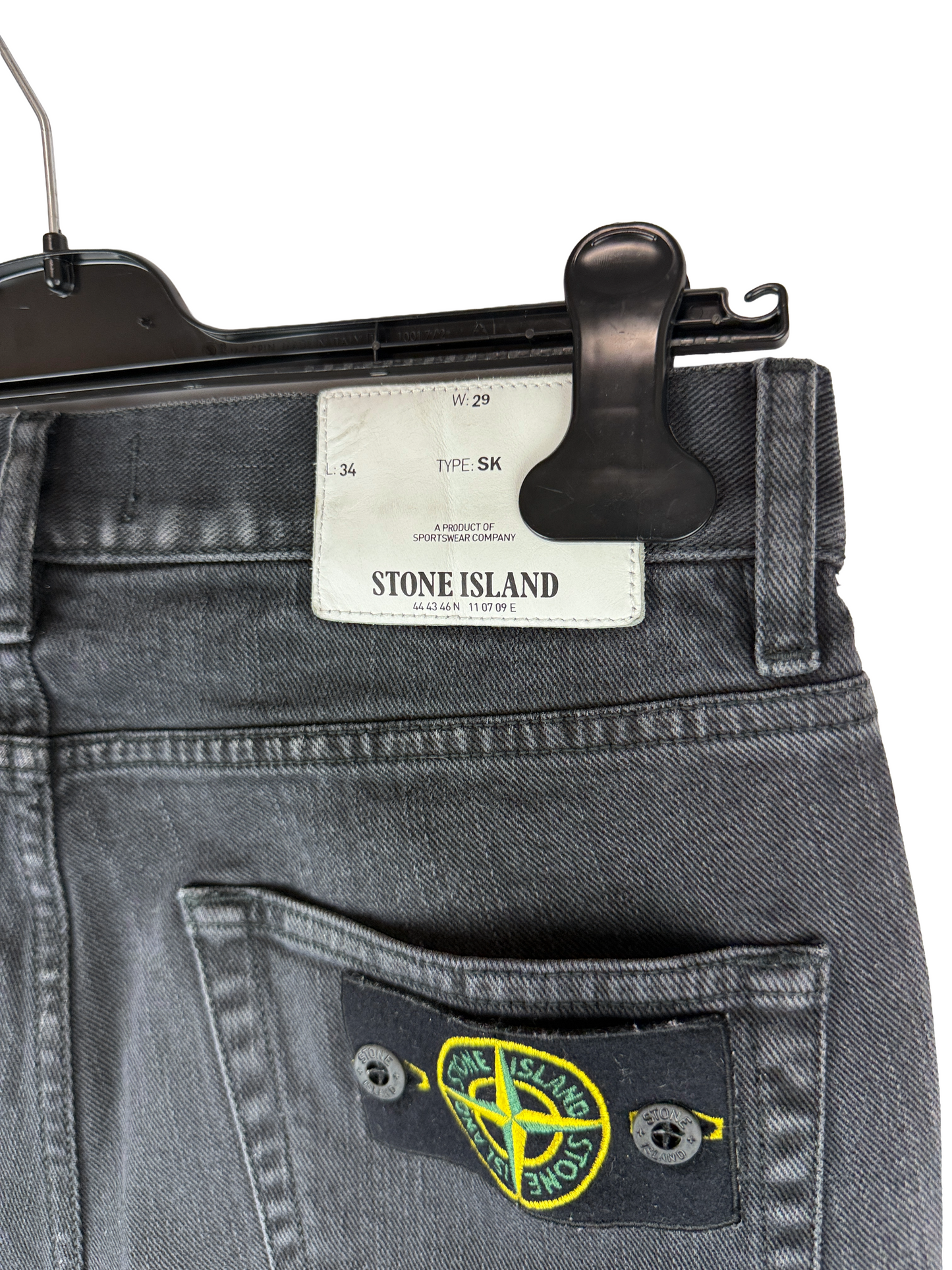 Jeans neri Stone Island - Taglia W29