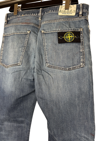 Jeans blu custom Stone Island - Taglia W36