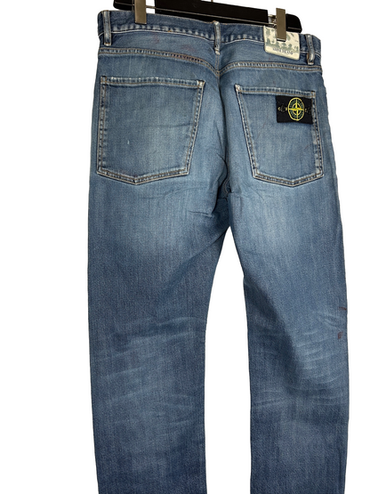 Jeans blu custom Stone Island - Taglia W36