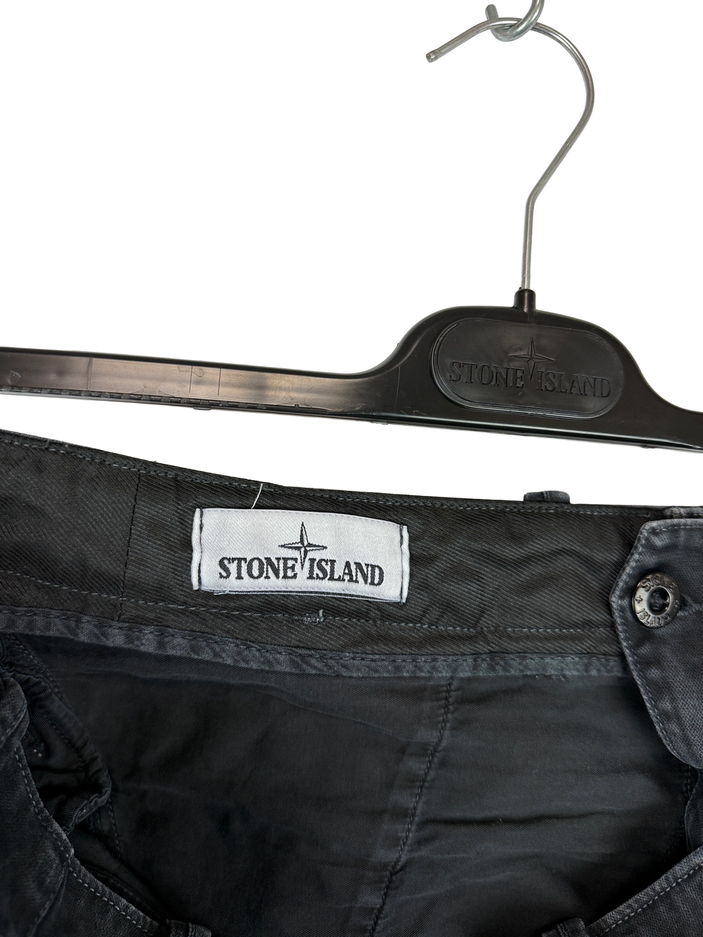 Pantaloni cargo neri Stone Island - Taglia W31