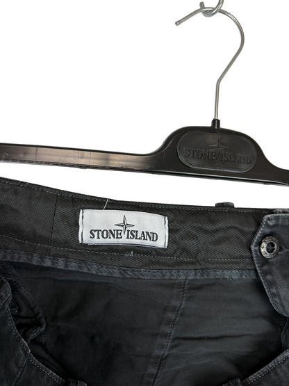 Pantaloni cargo neri Stone Island - Taglia W31