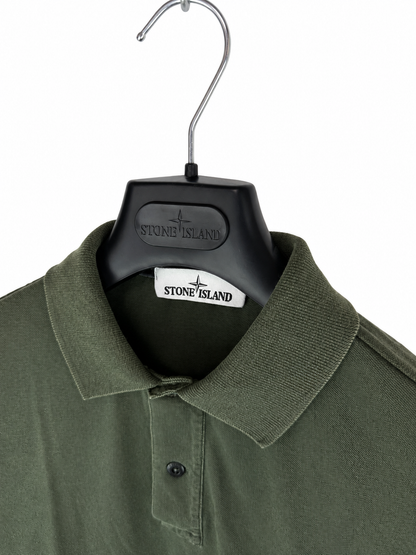 Polo verde Stone Island - Taglia XL
