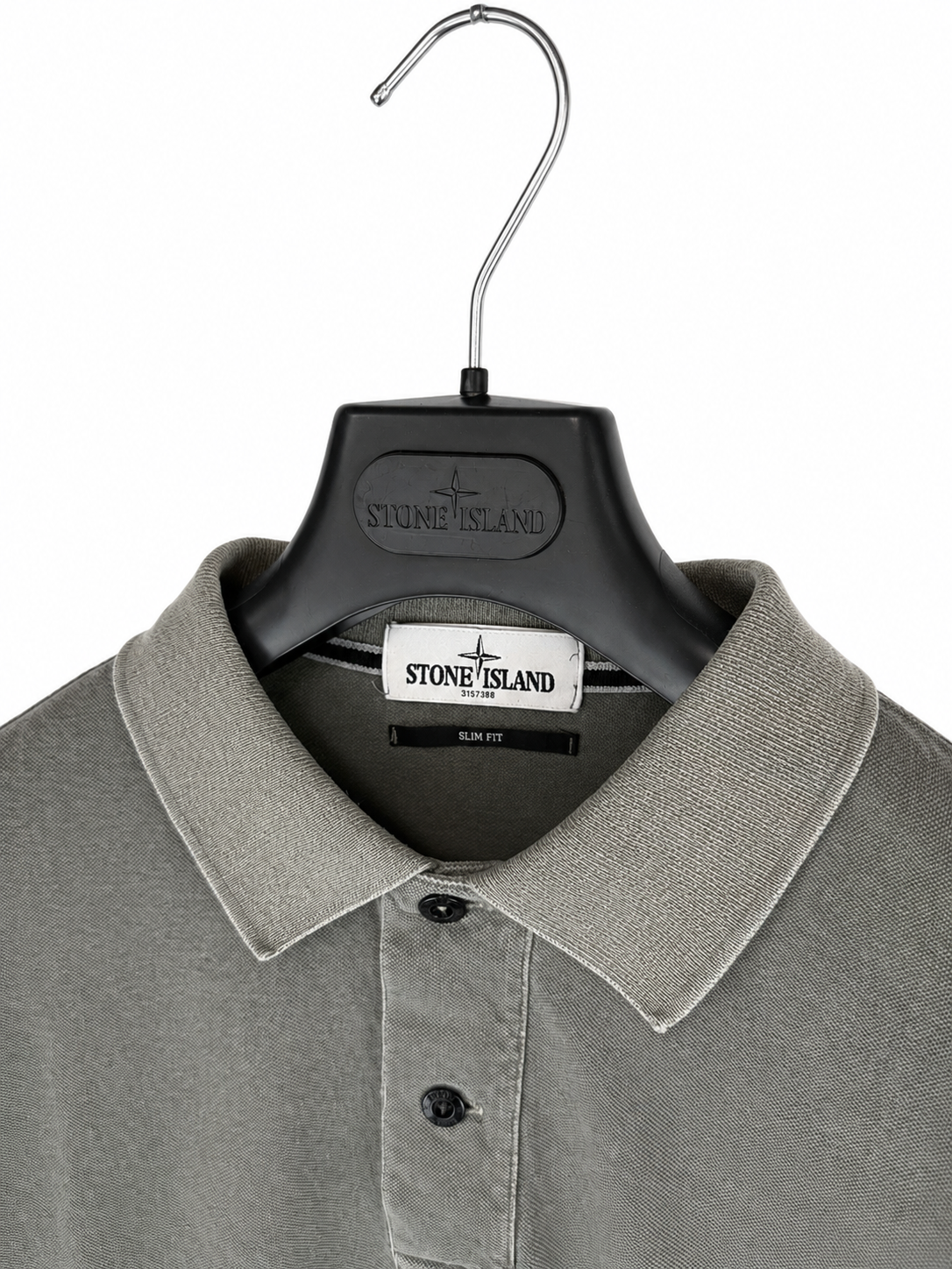 Polo grigia Stone Island - Taglia XL