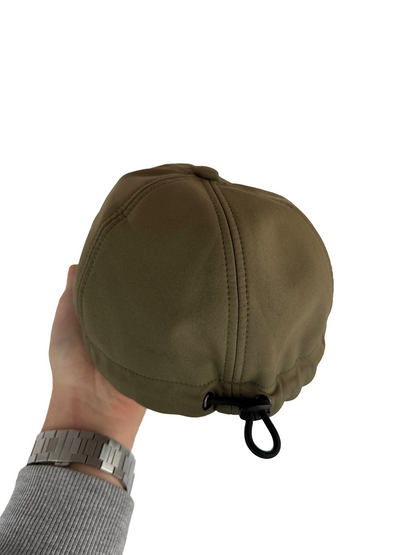 Cappello con visiera verde kaki Stone Island - Taglia L