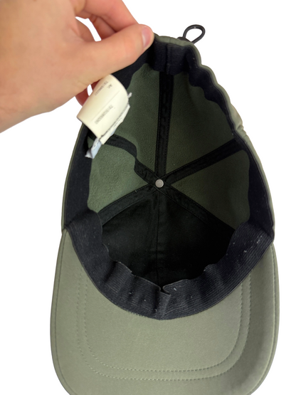 Cappello con visiera verde kaki Stone Island - Taglia L