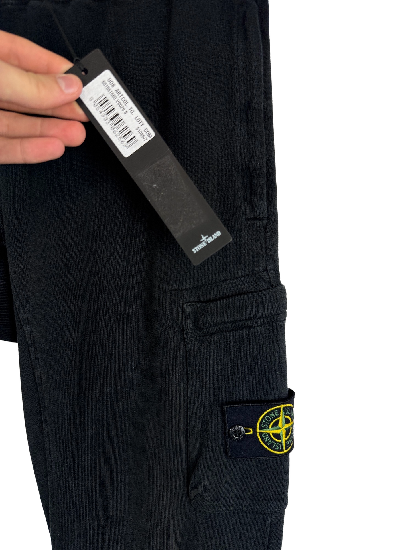 Pantaloni di tuta neri Stone Island - Taglia S