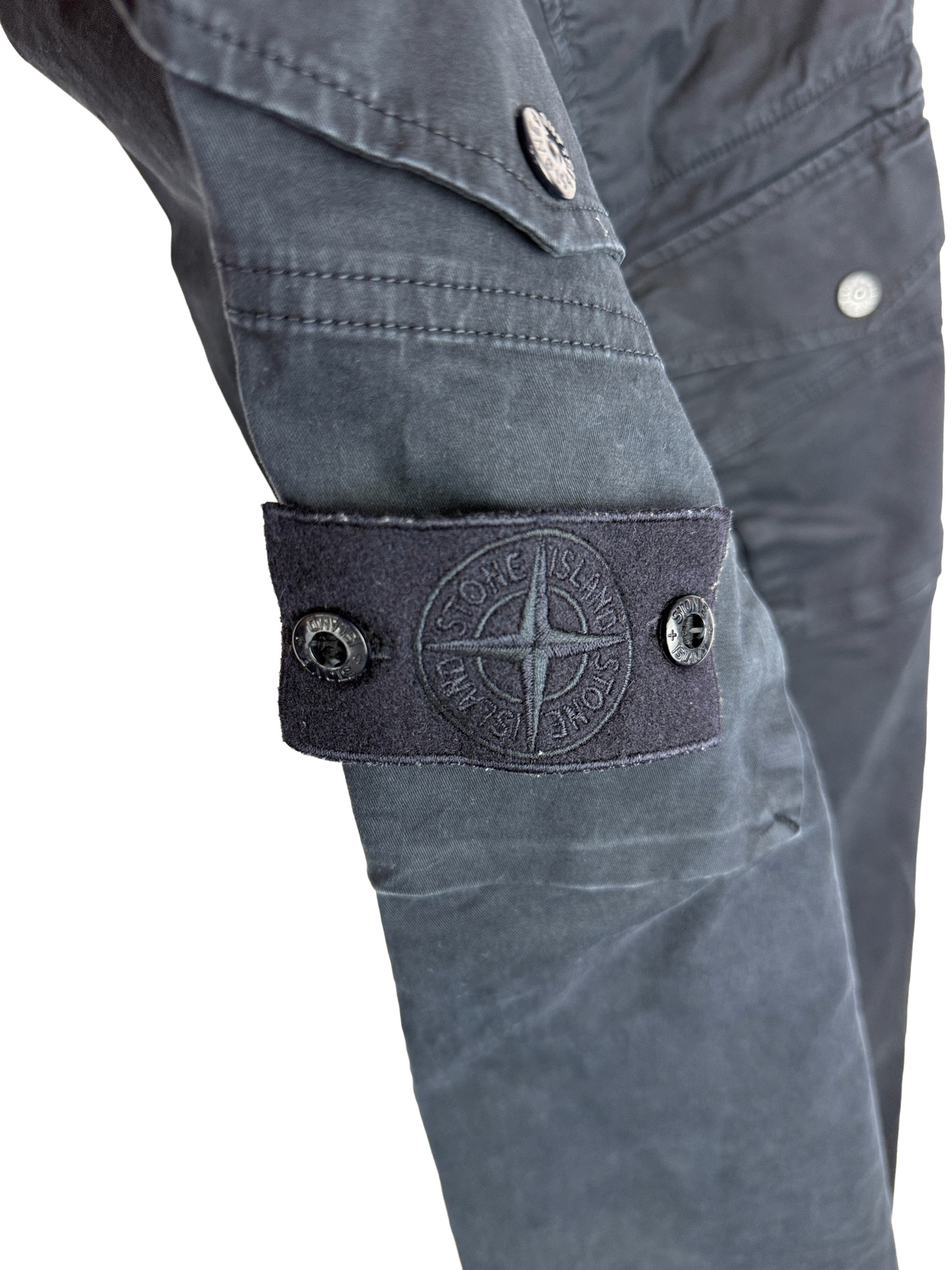 Pantaloni cargo blu navy Ghost Stone Island - Taglia 44
