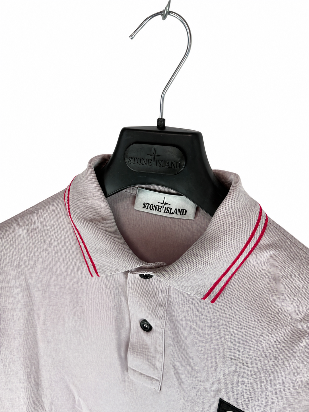 Polo rosa Stone Island - Taglia M