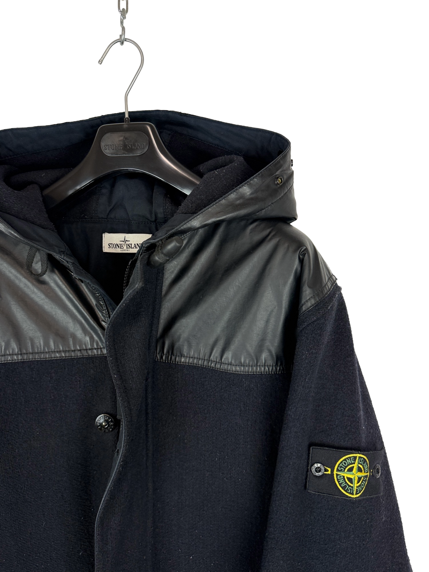 Giacca Montgomery Panno Speciale Mussola Gommata Stone Island - Taglia 3XL