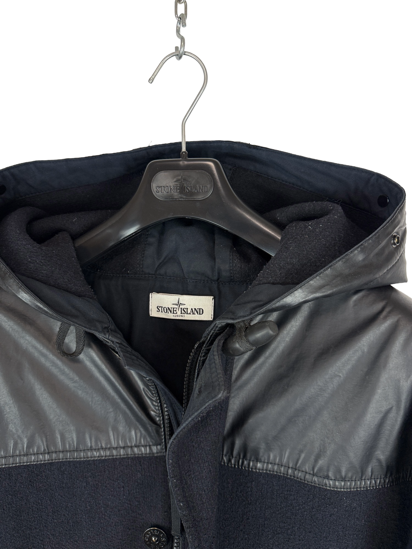 Giacca Montgomery Panno Speciale Mussola Gommata Stone Island - Taglia 3XL