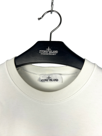 Felpa bianca Stone Island - Taglia L
