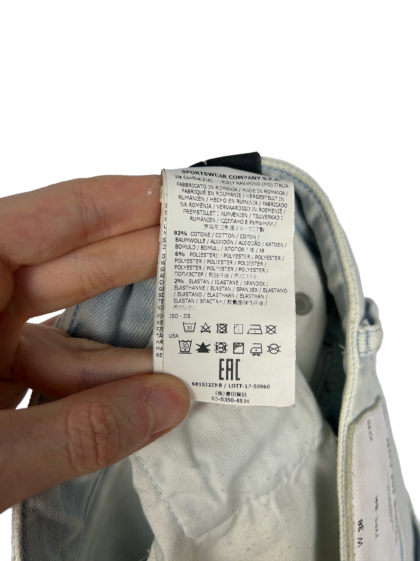 Jeans azzurri Stone Island - Taglia W34