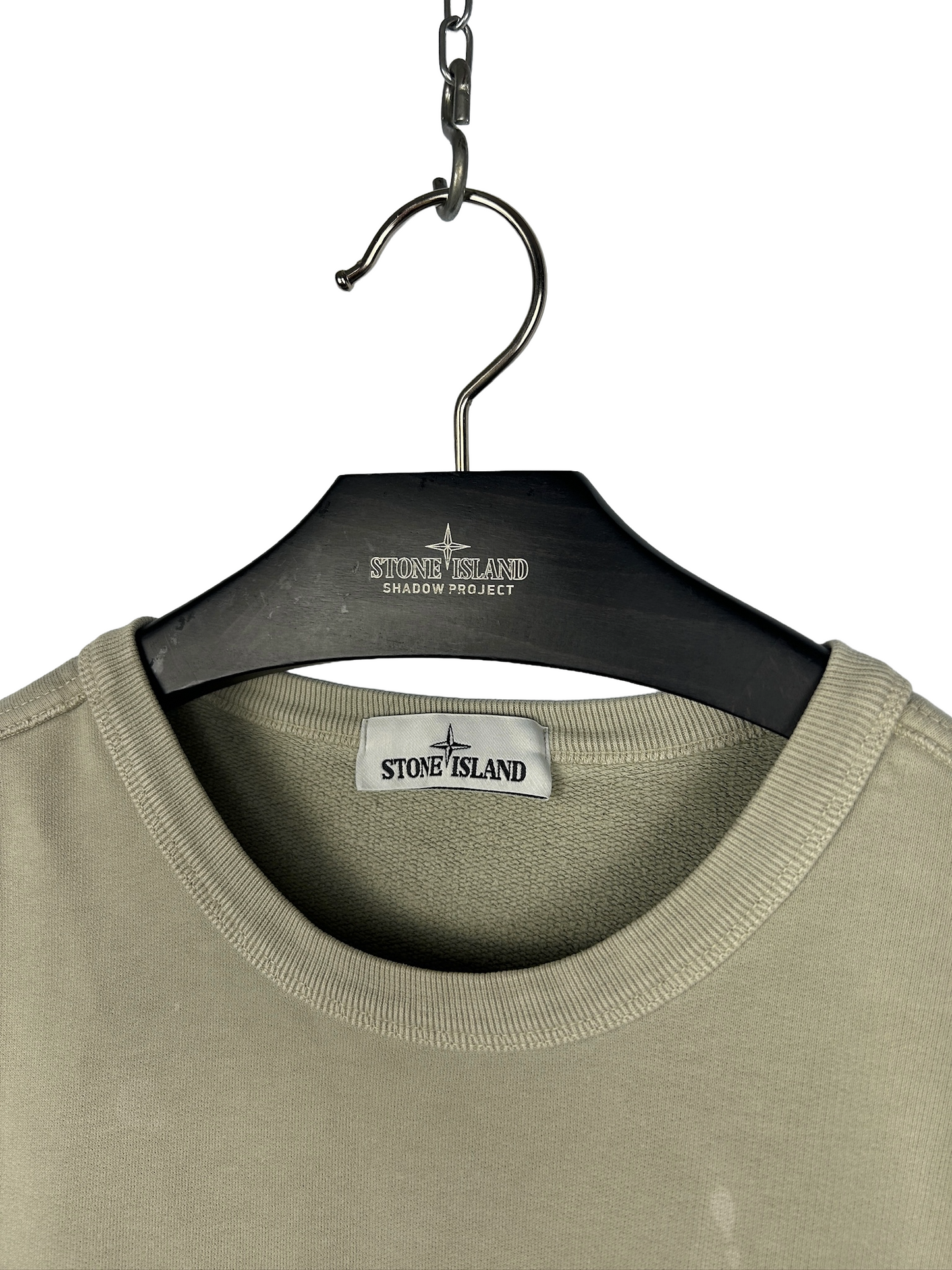 Felpa verde salvia Stone Island - Taglia XXL