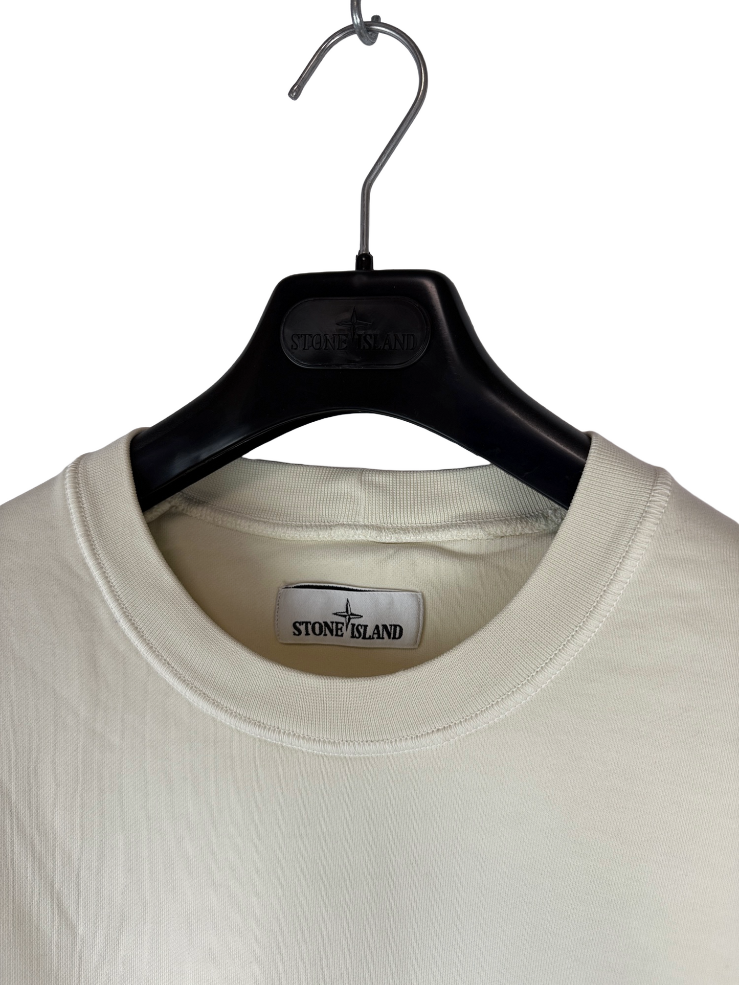 Felpa bianca Stone Island - Taglia L