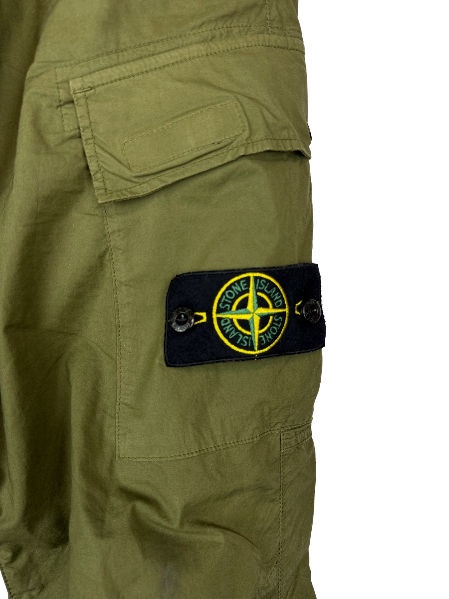 Pantaloni cargo verdi Stone Island - Taglia W31