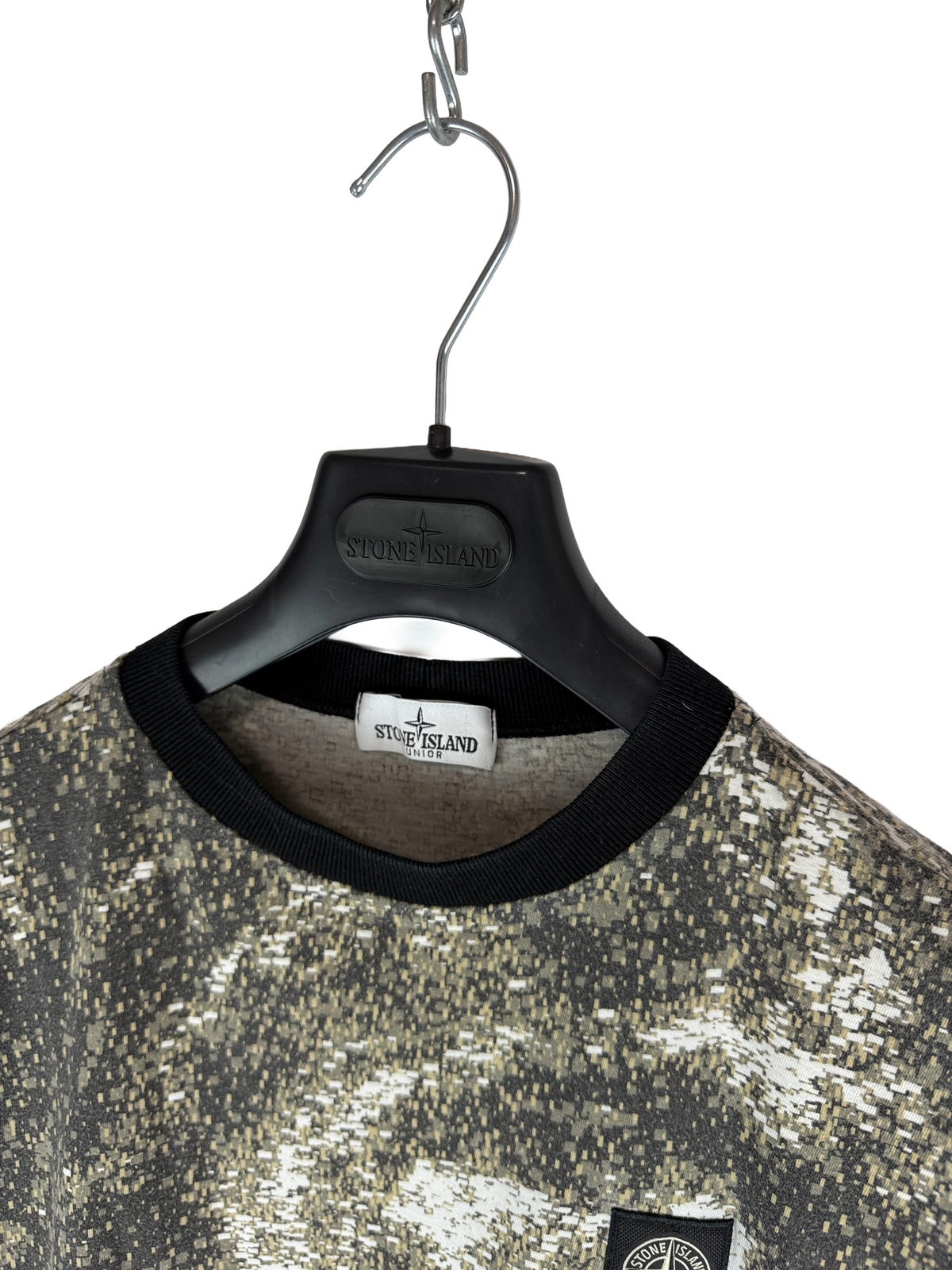 Stone Island Graphic Print T-Shirt - Junior Size (14 Years, 170cm)