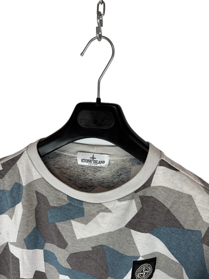 Long-sleeve Stone Island Printed T-shirt - Junior Size (14 years, 170cm)