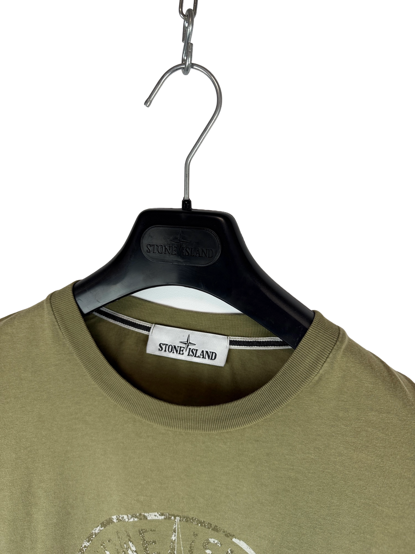 T-shirt verde Stone Island - Taglia M