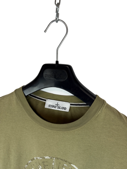 T-shirt verde Stone Island - Taglia M