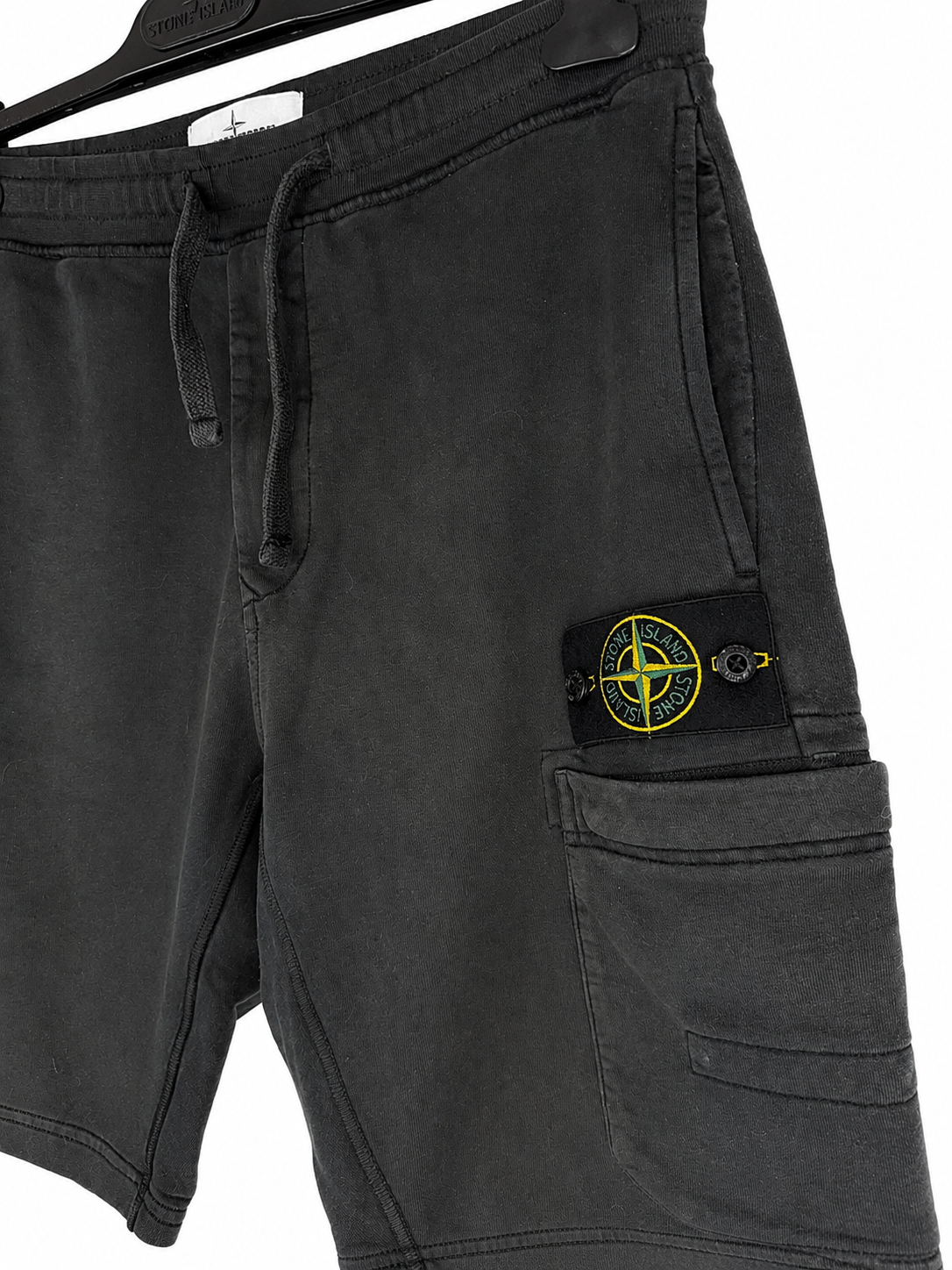 Pantaloncini di tuta neri Stone Island - Taglia S