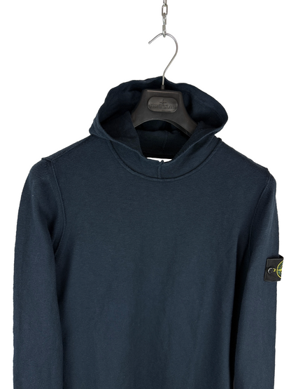 Maglione blu navy con cappuccio Stone Island - Taglia M